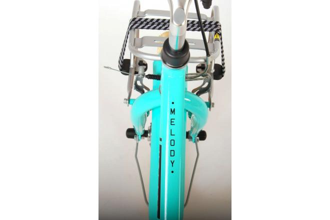 Volare Melody Children's bicycle - Girls - 16 inch - turquoise - Prime Collection