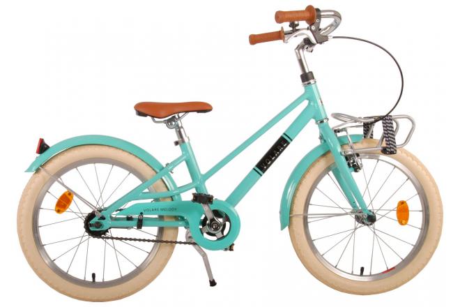 Volare Melody Children's bicycle - Girls - 18 inch - Turquoise - Prime Collection