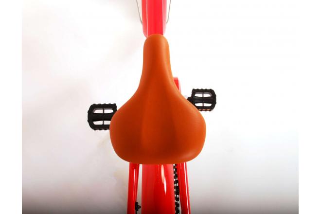 Volare Melody Children's bicycle - Girls - 18 inch - Coral Red - Prime Collection