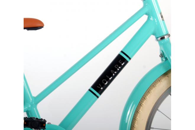 Volare Melody Children's bicycle - Girls - 18 inch - Turquoise - Prime Collection
