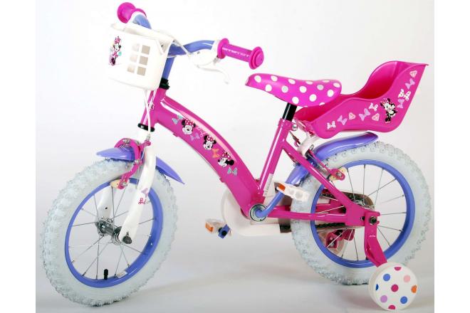 Disney Minnie Cutest Ever! - Children's bike - Girls - 12 inch - Pink - Two handbrakes