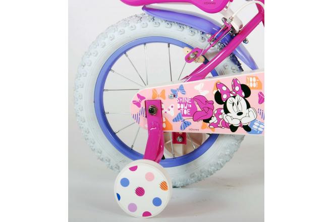 Disney Minnie Cutest Ever! - Children's bike - Girls - 12 inch - Pink - Two handbrakes
