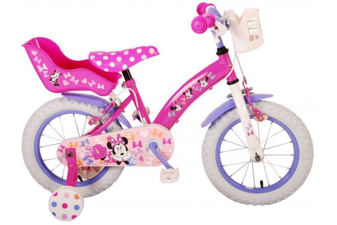 Disney Minnie Cutest Ever! - Children's bike - Girls - 14 inch - Pink - Two handbrakes