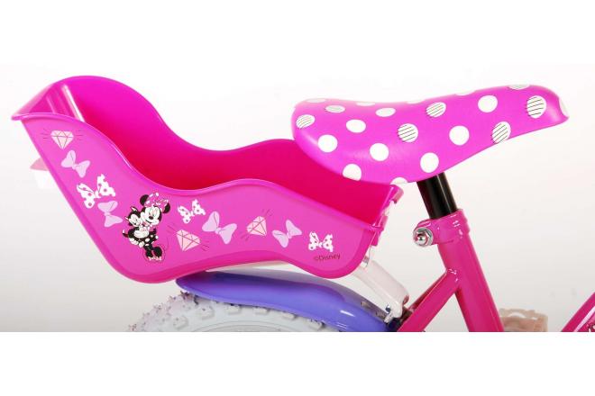 Disney Minnie Cutest Ever! Children's Bicycle - Girls - 12 inch - Pink