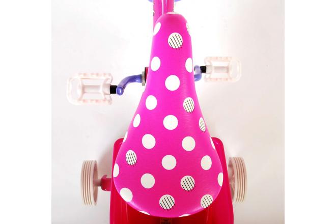 Disney Minnie Cutest Ever! Children's Bicycle - Girls - 12 inch - Pink