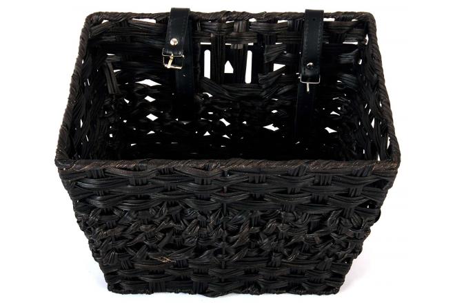 Braided bicycle basket small