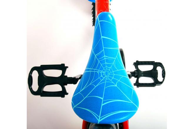 Spider-Man Children's Bicycle - Boys - 16 inch - Blue Red