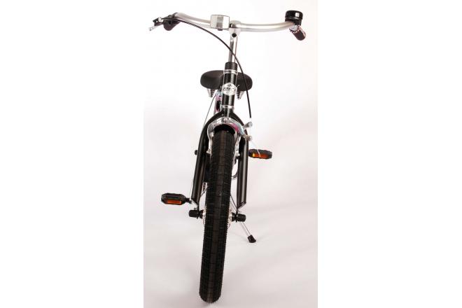 Volare Miracle Cruiser Children's bike - Girls - 18 inch - Matt Black - Prime Collection