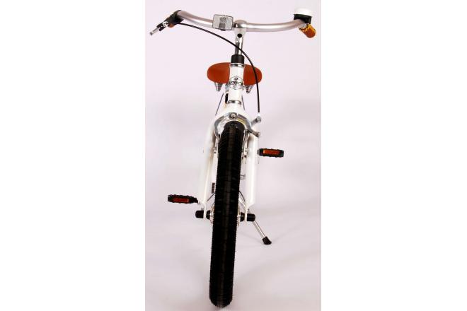 Volare Miracle Cruiser Children's bike - Girls - 18 inch - White - Prime Collection