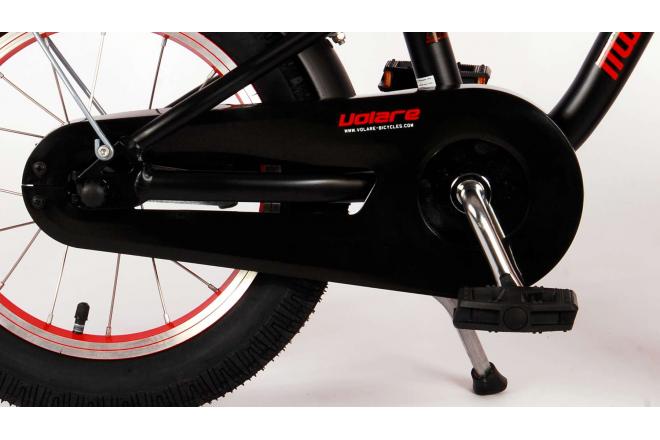 Volare Miracle Cruiser children's bike - boys - 14 inch - matt black - Prime Collection