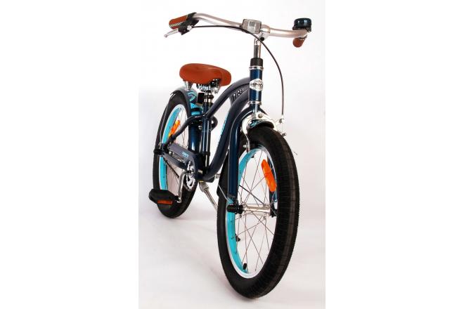 Volare Miracle Cruiser Children's Bicycle - Boys - 18 inch - Mat Blue - Prime Collection