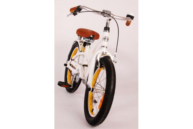 Volare Miracle Cruiser children's bike - Girls - 16 inch - White - Prime Collection