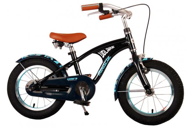 Volare Miracle Cruiser Children's Bicycle - Boys - 14 inch - Matt Blue - Prime Collection