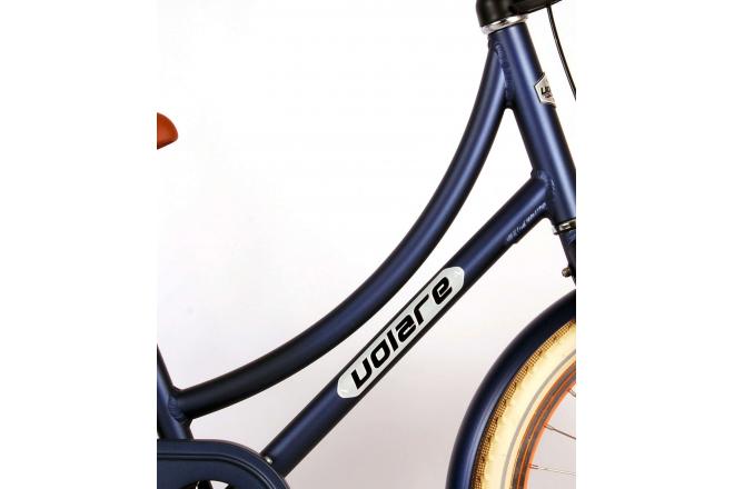 Volare Classic Oma Kinderfiets - Girls - 20 inch - Matt Blue