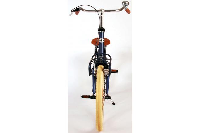 Volare Classic Oma Kinderfiets - Girls - 20 inch - Matt Blue