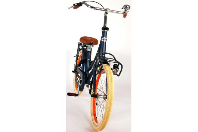 Volare Classic Oma Kinderfiets - Girls - 20 inch - Matt Blue