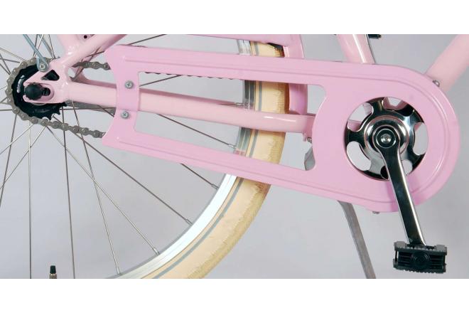 Volare Classic Oma Bicycle - Girls - 24 inch - Pink