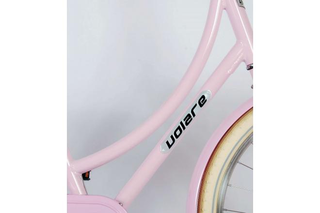 Volare Classic Oma Bicycle - Girls - 24 inch - Pink