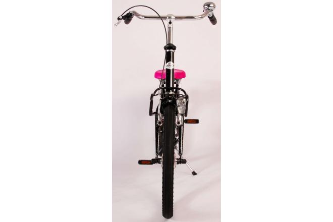 Volare Classic Oma Kinderfiets - Girls - 20 inch - Black with glitter