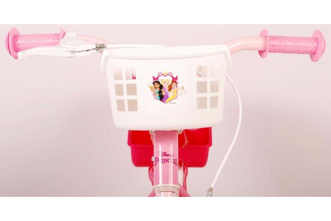 Disney Princess Children's Bicycle - Girls - 12 inch - Pink - Doll's Seat