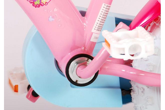 Disney Princess Children's Bicycle - Girls - 12 inch - Pink - Doll's Seat