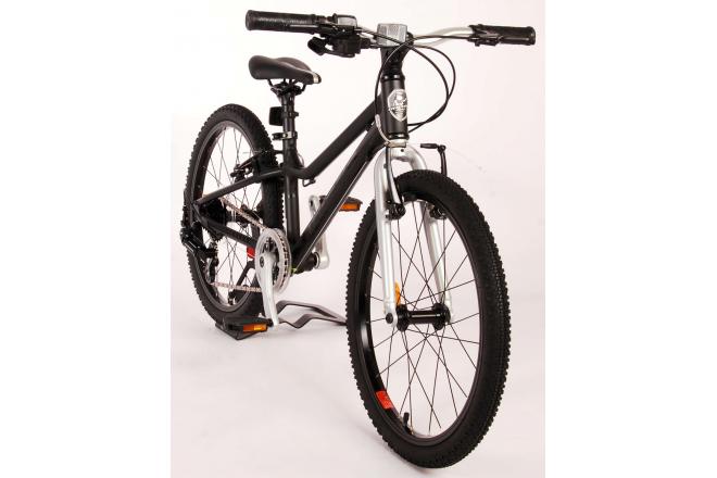 Volare Dynamic Children's Bicycle - Boys - 24 inch - Matt Black - 2 Hand Brakes - 7 Speed - Prime Collection