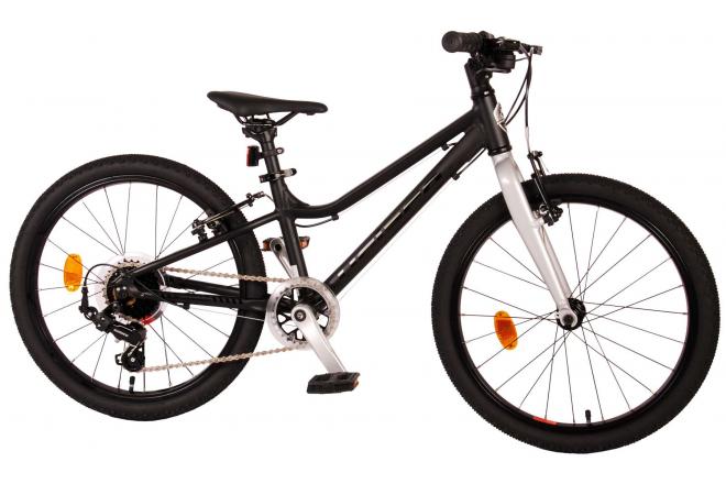 Volare Dynamic Children's Bicycle - Boys - 24 inch - Matt Black - 2 Hand Brakes - 7 Speed - Prime Collection