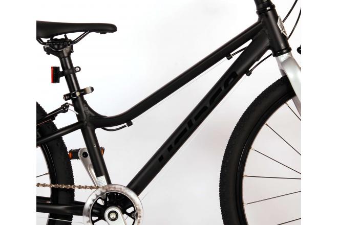 Volare Dynamic Children's Bicycle - Boys - 24 inch - Matt Black - 2 Hand Brakes - 8 Speed - Prime Collection