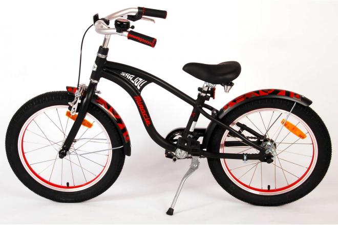 Volare Miracle Cruiser Children's Bicycle - Boys - 18 inch - Matt Black - Prime Collection