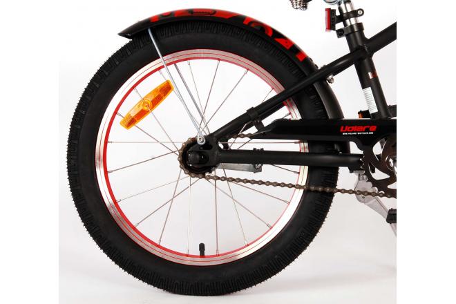 Volare Miracle Cruiser Children's Bicycle - Boys - 18 inch - Matt Black - Prime Collection