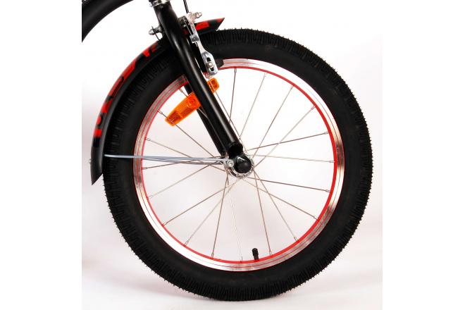 Volare Miracle Cruiser Children's Bicycle - Boys - 18 inch - Matt Black - Prime Collection