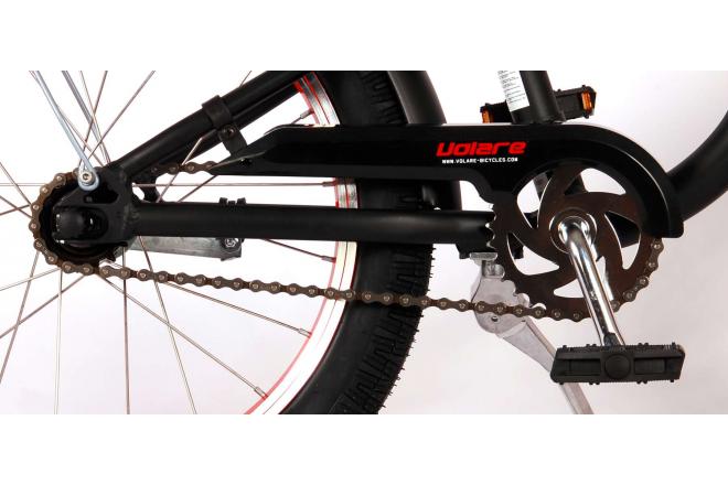 Volare Miracle Cruiser Children's Bicycle - Boys - 18 inch - Matt Black - Prime Collection