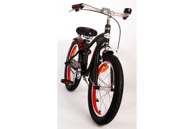 Volare Miracle Cruiser Children's Bicycle - Boys - 18 inch - Matt Black - Prime Collection