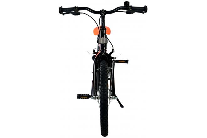 Volare Sportivo Children's Bicycle - Boys - 20 inch - Neon Orange Black - Two handbrakes [CLONE]