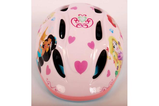 Disney Princess Cycling Helmet - White Pink - 52-56 cm