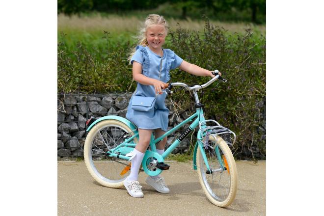 Volare Melody Kinderfiets - Meisjes - 24 inch - Turquoise - Prime Collection