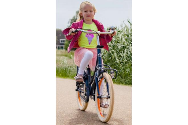 Volare Classic Oma Kinderfiets - Meisjes - 20 inch - Mat Blauw
