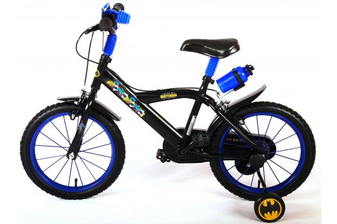 Batman Children's Bicycle - Boys - 16 inch - Black - Two Handbrakes