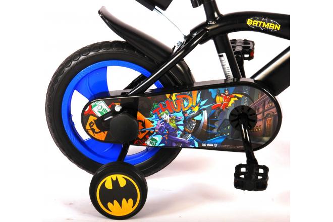 Batman Children's Bicycle - Boys - 12 inch - Black - Reverse pedal system