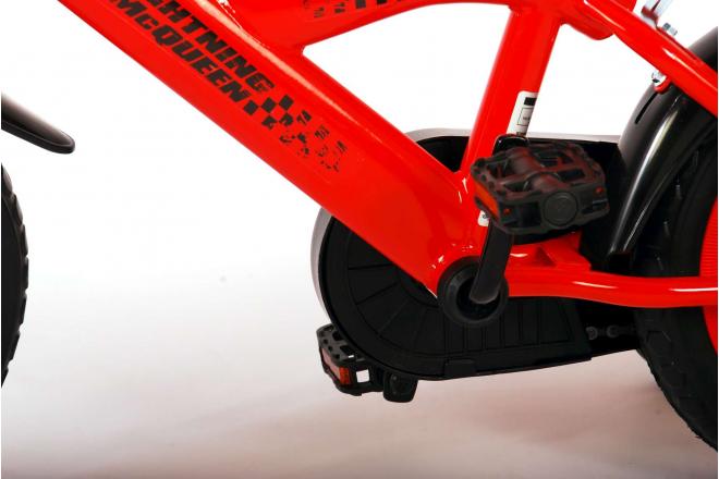 Disney Cars Children's Bicycle - Boys - 12 inch - Red - Reverse pedal system