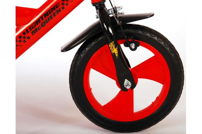 Disney Cars Children's Bicycle - Boys - 12 inch - Red - Reverse pedal system