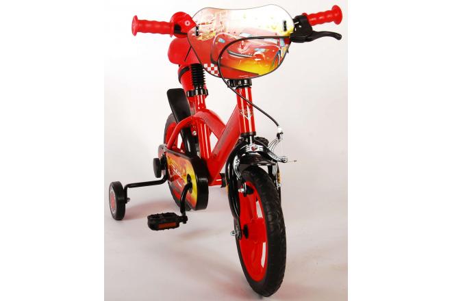 Disney Cars Children's Bicycle - Boys - 12 inch - Red - Reverse pedal system