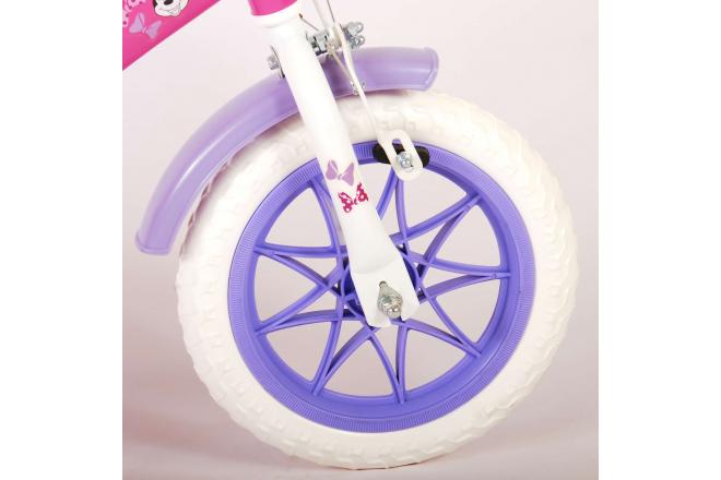 Disney Minnie Children's Bicycle - Girls - 12 inch - Pink - Reverse pedal system