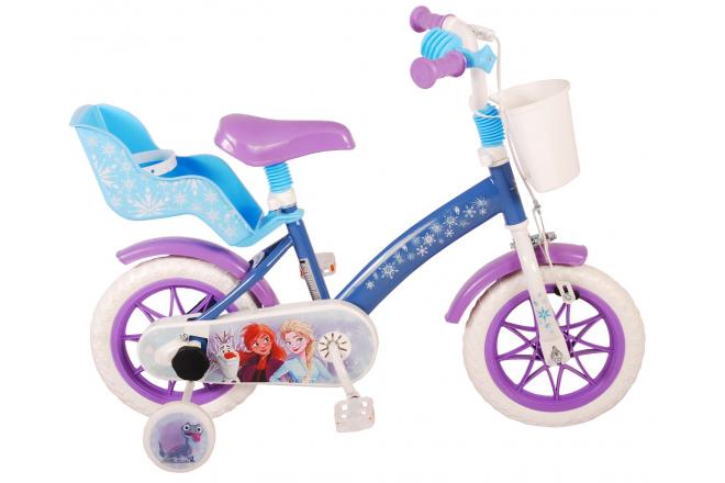 Disney Frozen Children's Bicycle - Girls - 12 inch - Blue - Reverse pedal system