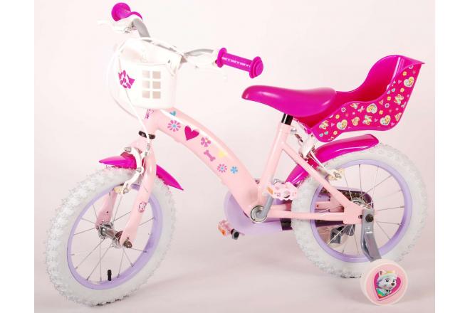 Paw Patrol Kids bike - Girls - 14 inch - Pink - Two handbrakes