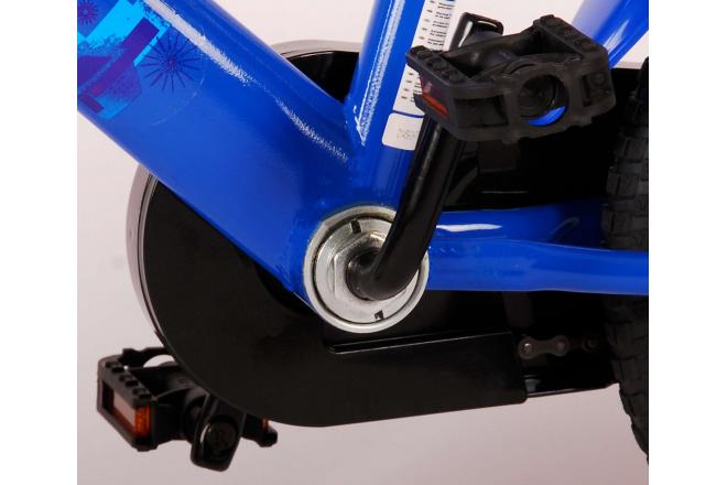Paw Patrol the Movie Children's Bicycle - Boys - 14 inch - Blue - Two handbrakes