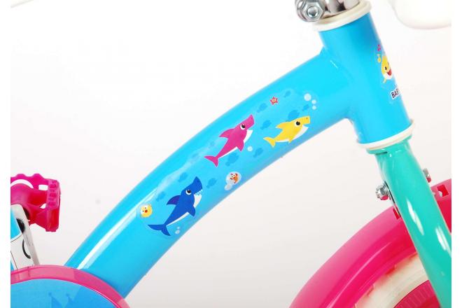 Ocean Children's bicycle - Unisex - 10 inch - Pink Blue - Fixed Gear