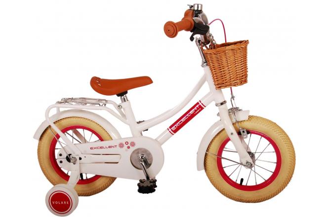 Volare Excellent children's bike - Girls - 12 inch - White