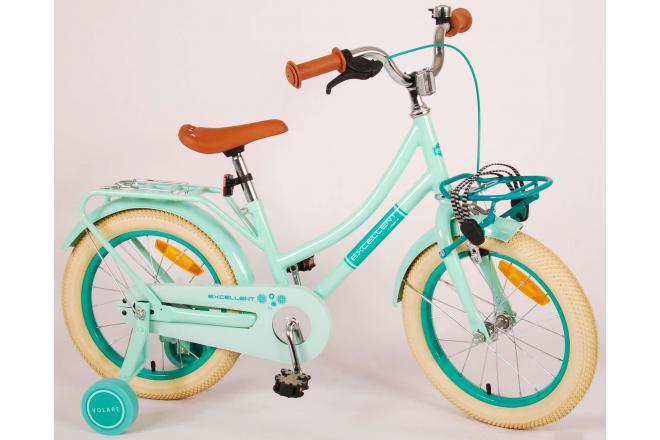 Volare Excellent children's bike - Girls - 16 inch - Green - 95% assembled