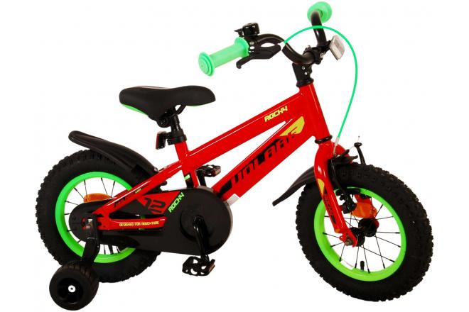 Volare Rocky Children's Bicycle - Boys - 12 inch - Red